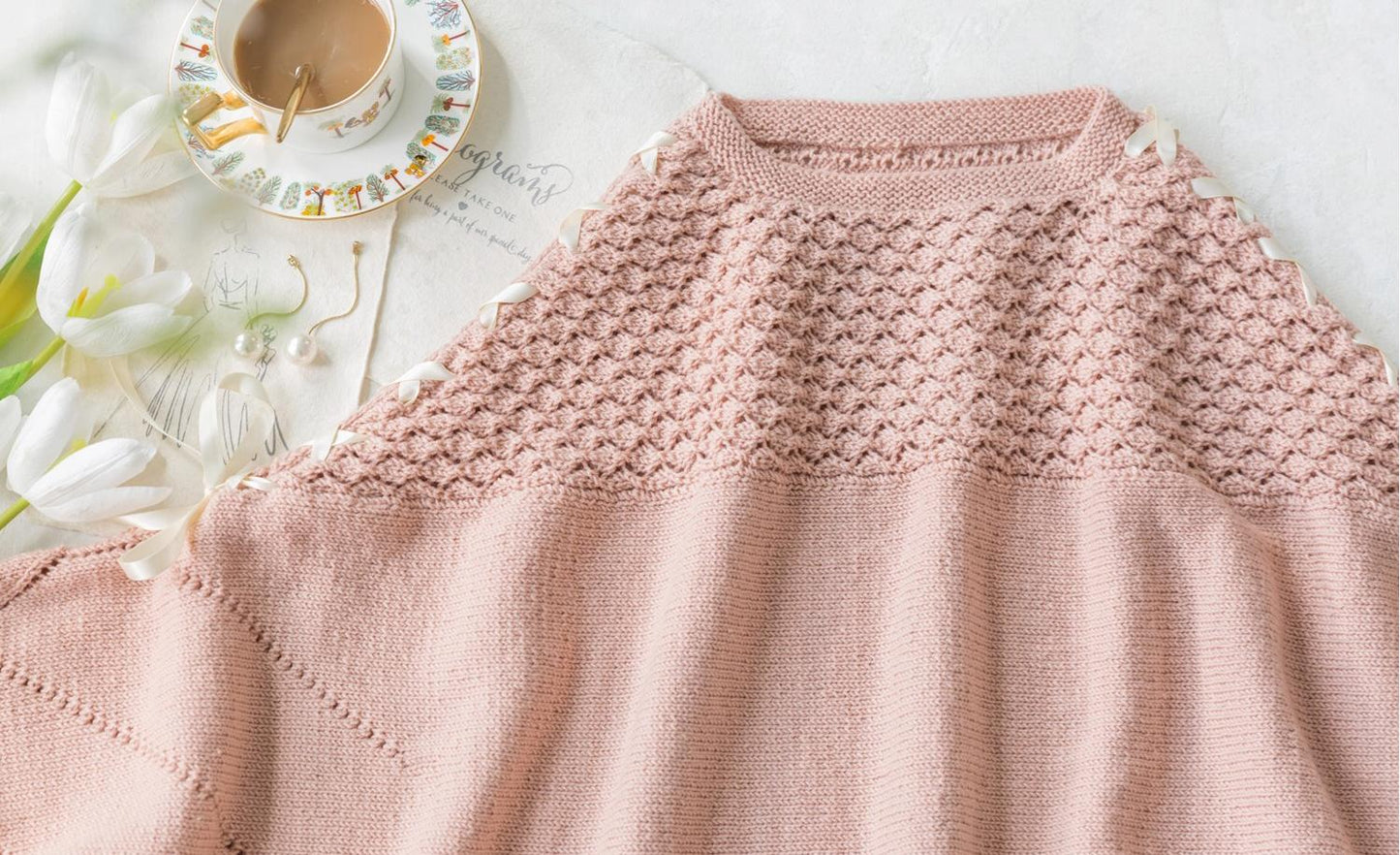 Daphne Pullover Knitting Yarn Kit | Susan's Family