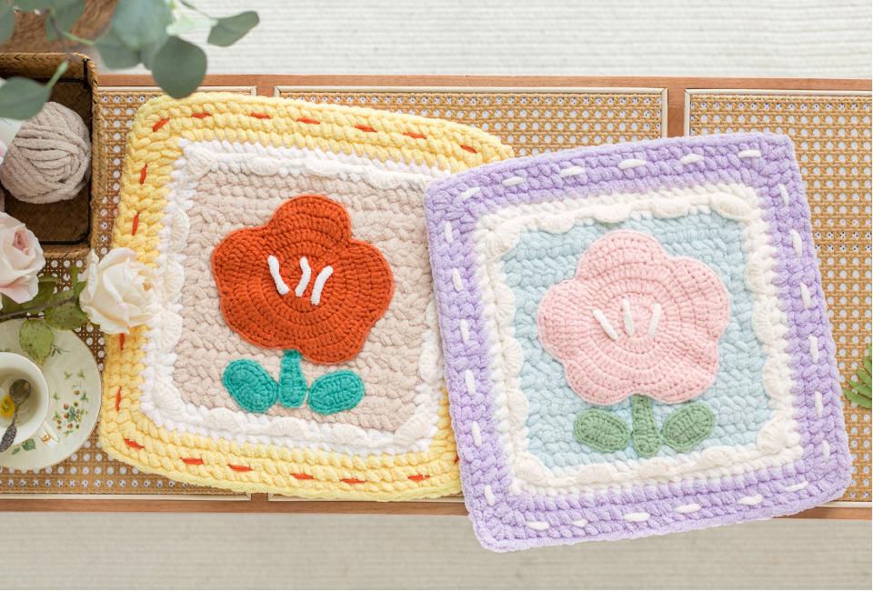 Sweet Blossom Crochet Yarn Kit