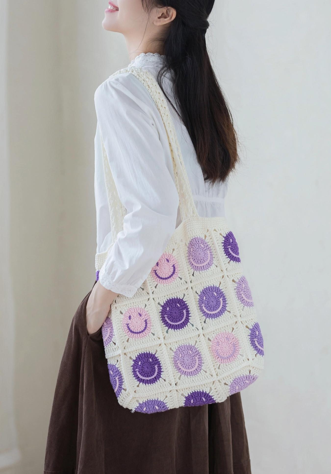 Smiley Bag Crochet Yarn Kit