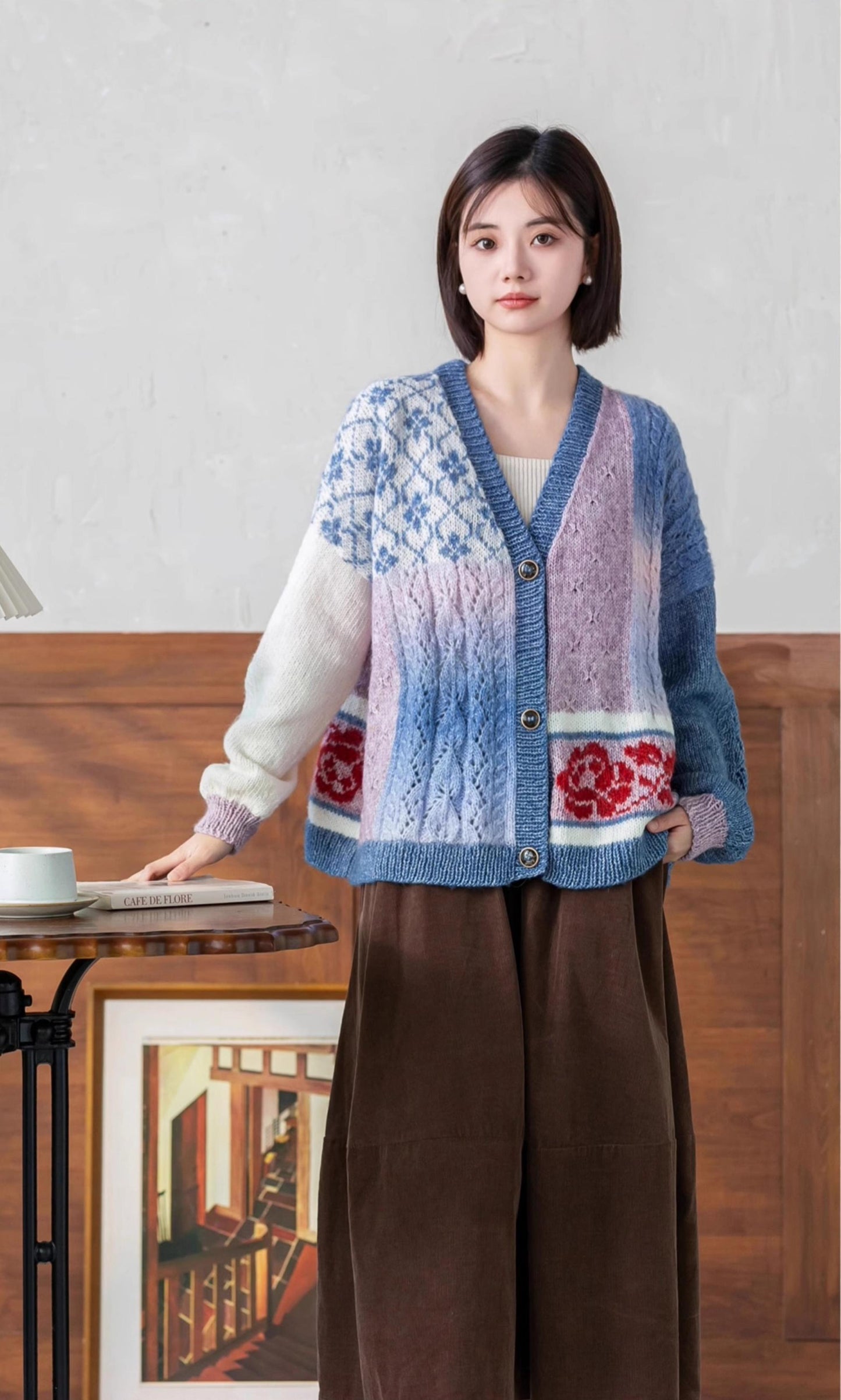 Fall Haze Cardigan Knit Pattern