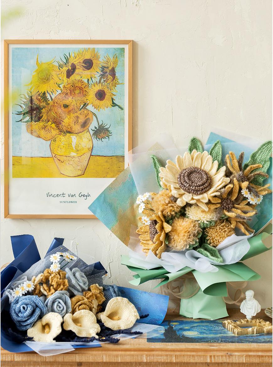 Impressionism Bouquet Crochet Pattern