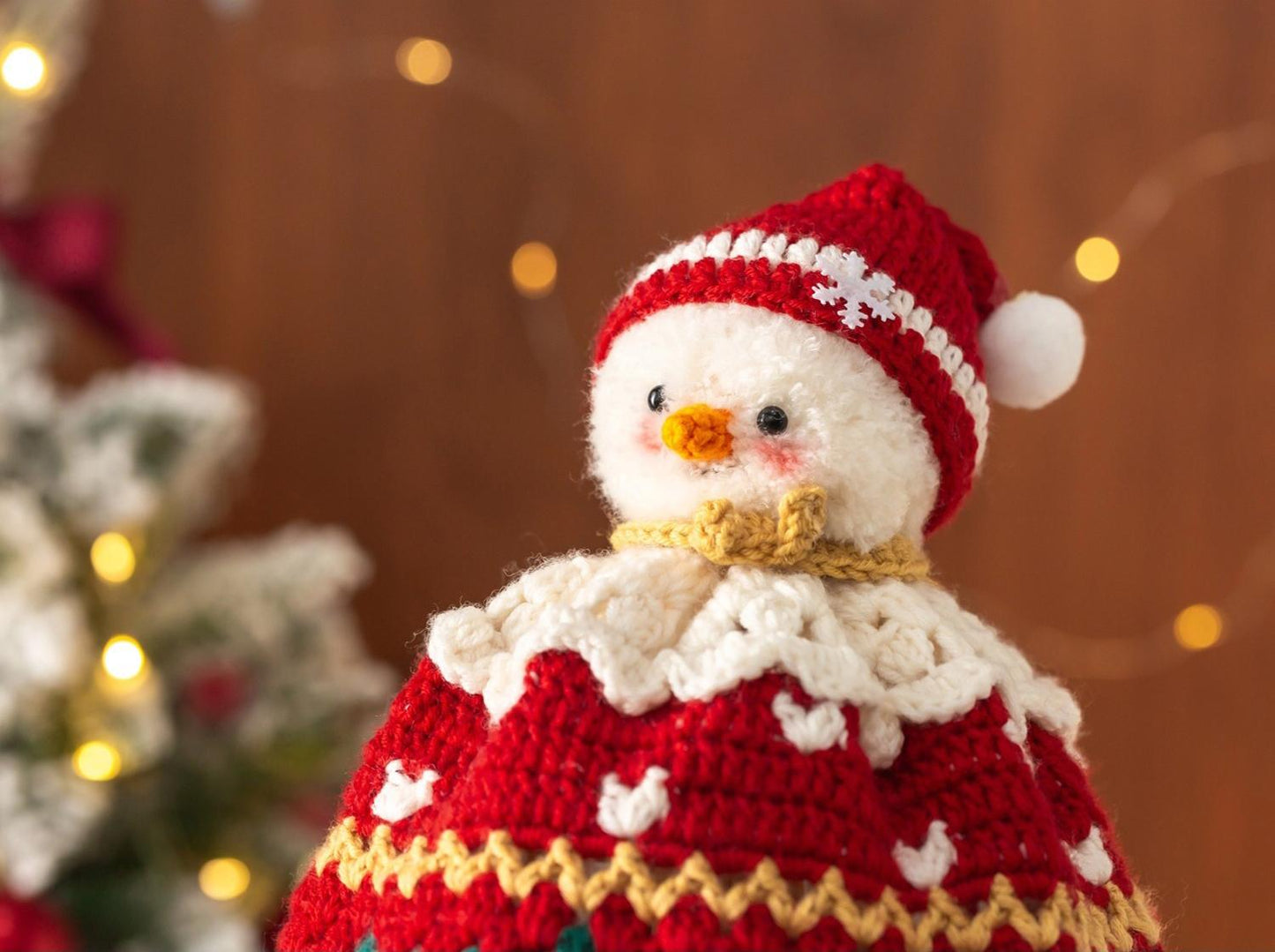 Snowman Winter Set Crochet Yarn Kit | Susan's Family