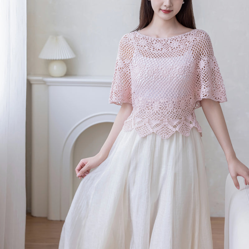 Phoenix Tail Blouse Crochet Yarn Kit