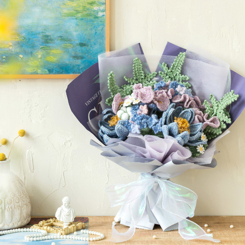 Impressionism Bouquet Crochet Pattern