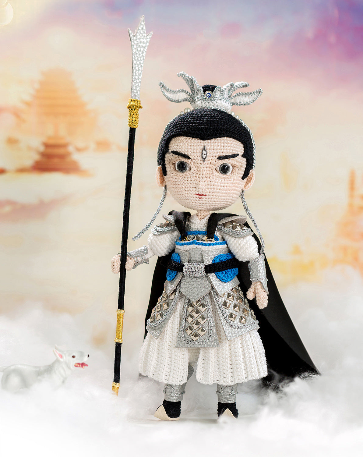 Erlang Zhenjun Doll Crochet Yarn Kit