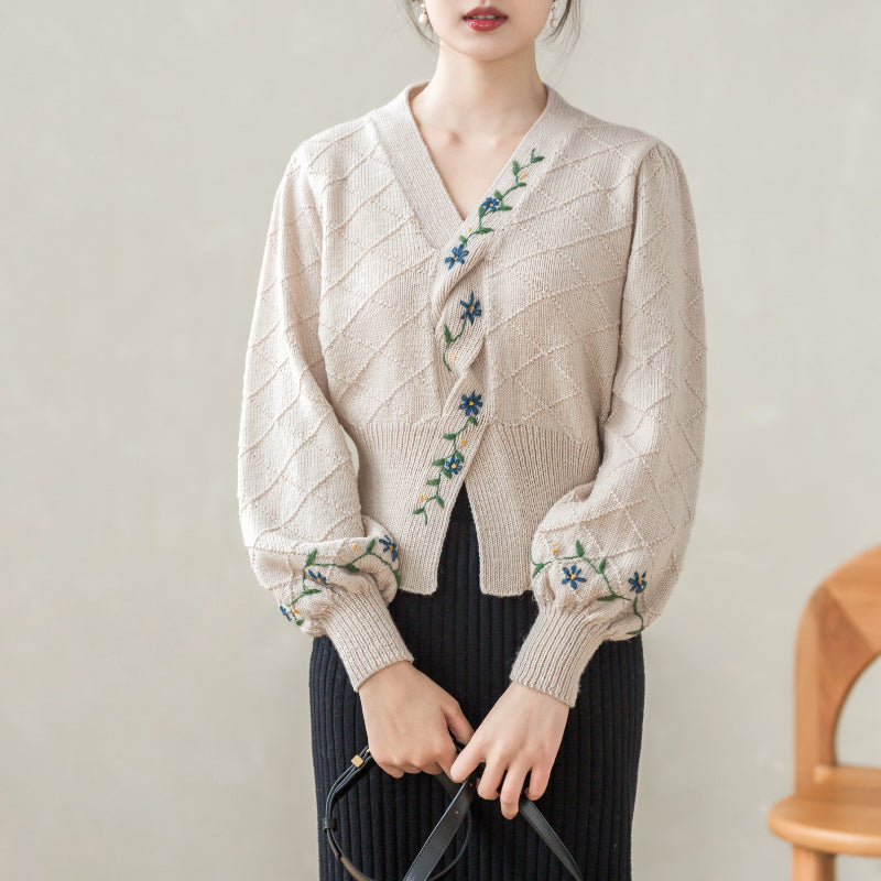 Blossom Reflection Blouse Knitting Yarn Kit | Susan's Family