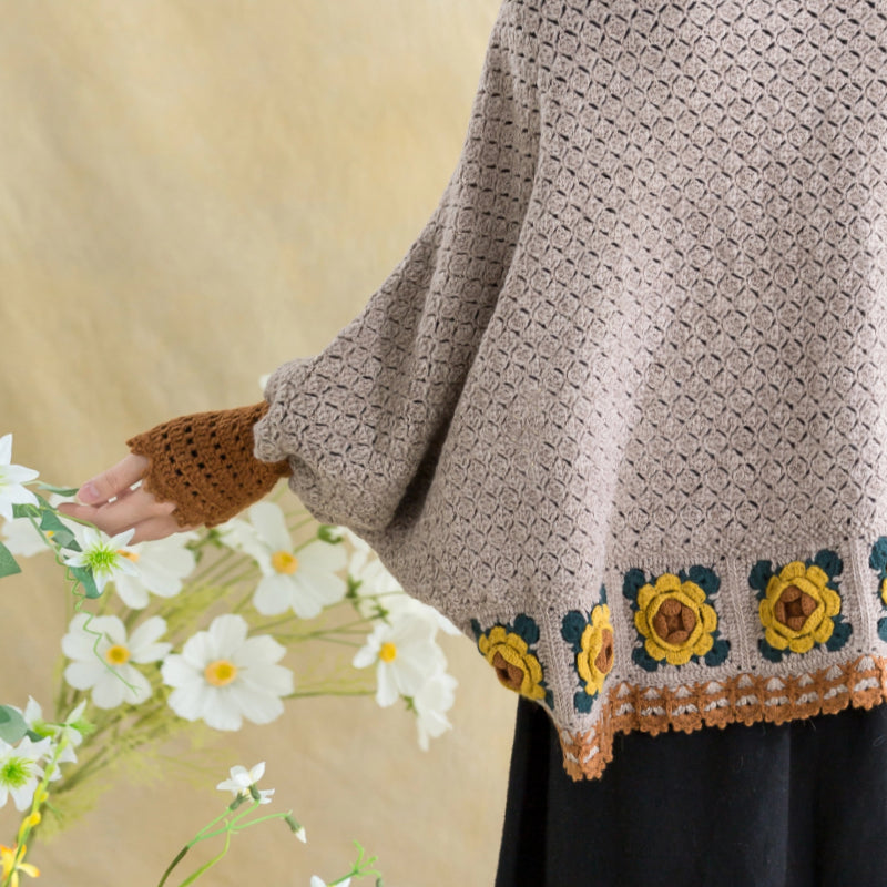 Floral Dream Shawl Crochet Pattern