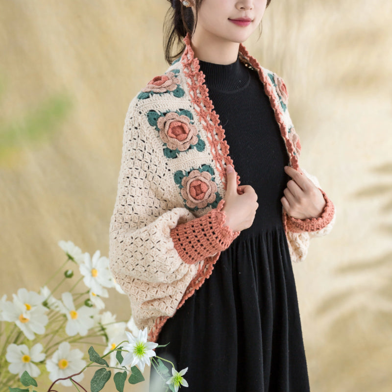 Floral Dream Shawl Crochet Pattern