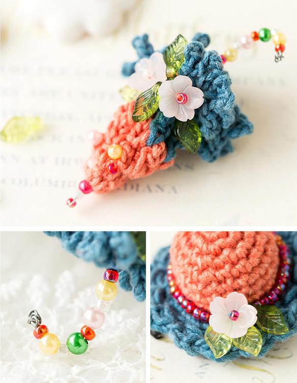 Moody Brooch Crochet Yarn Kit