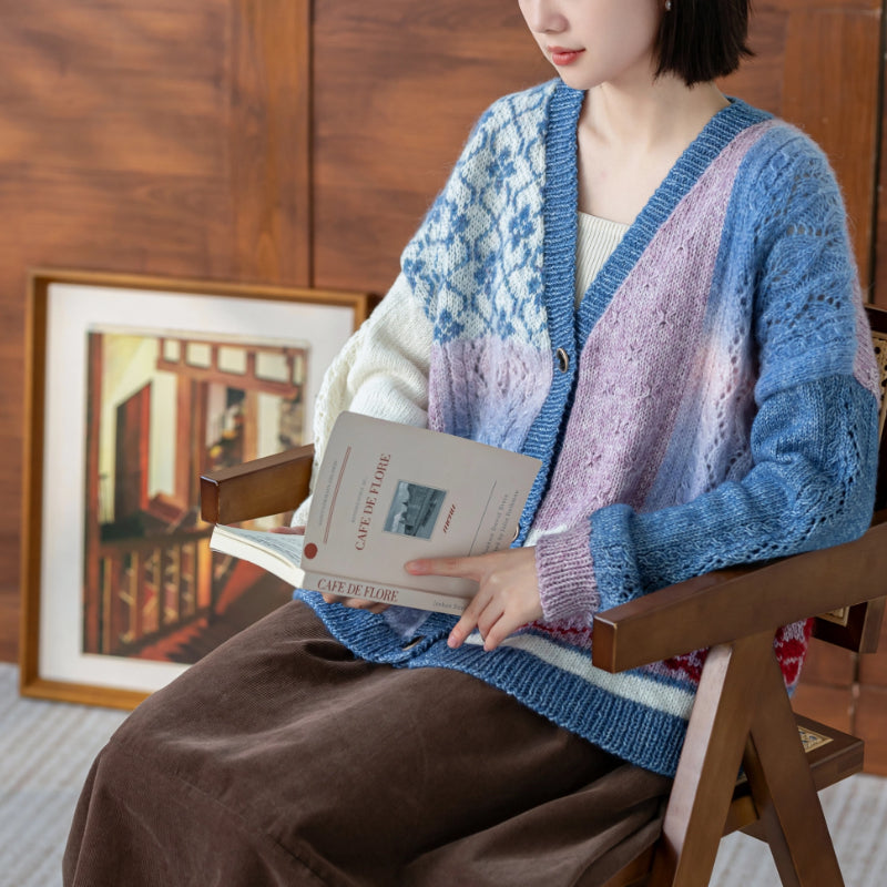 Fall Haze Cardigan Knit Pattern