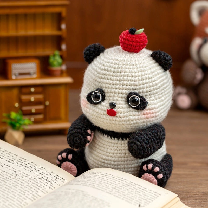 Panda Toy Crochet Yarn Kit