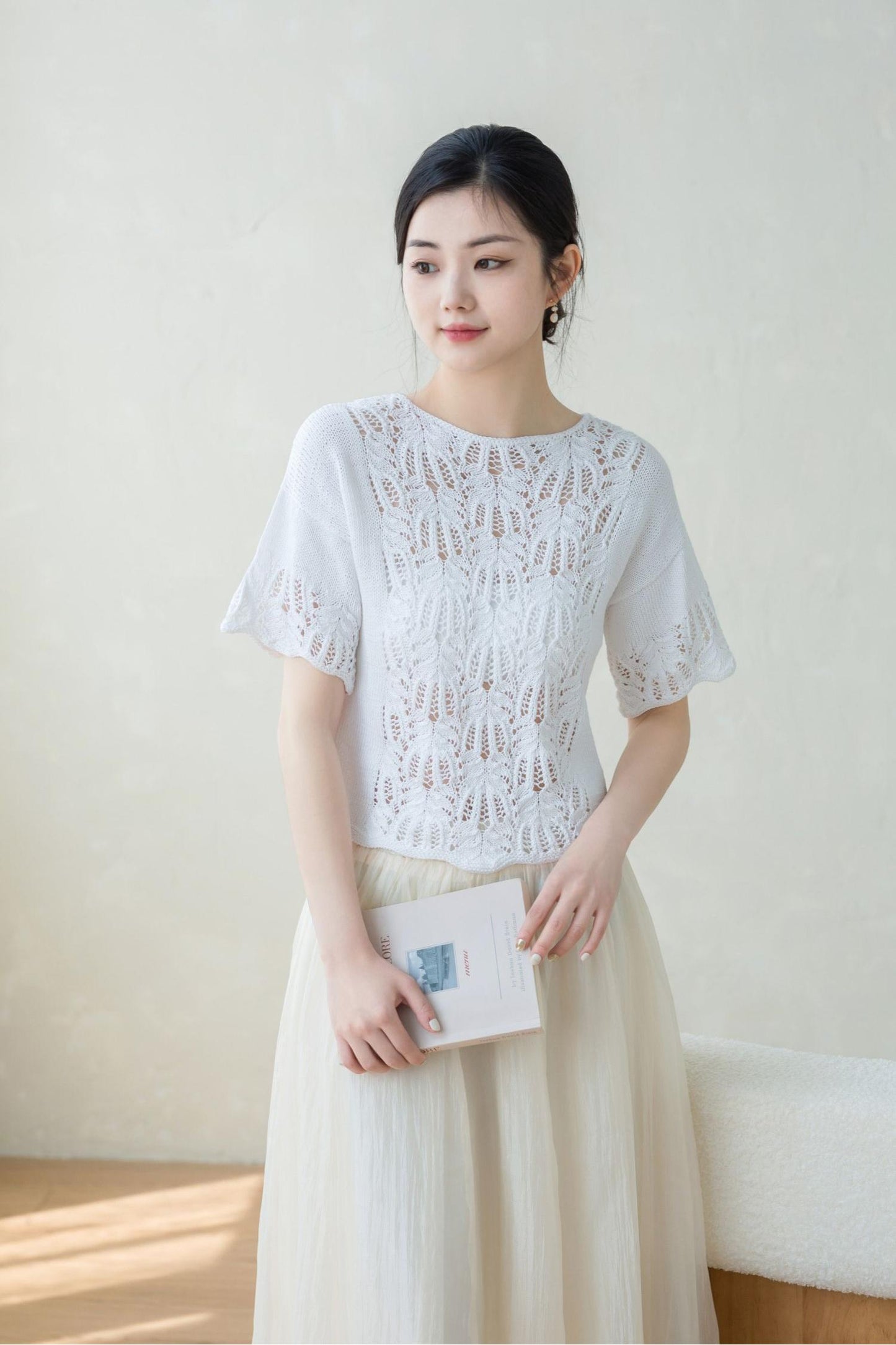 Flower of the Palm Knit Yarn Kit
