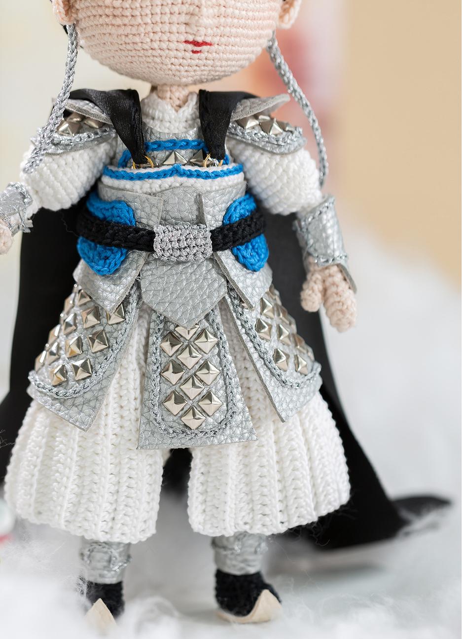 Erlang Zhenjun Doll Crochet Yarn Kit