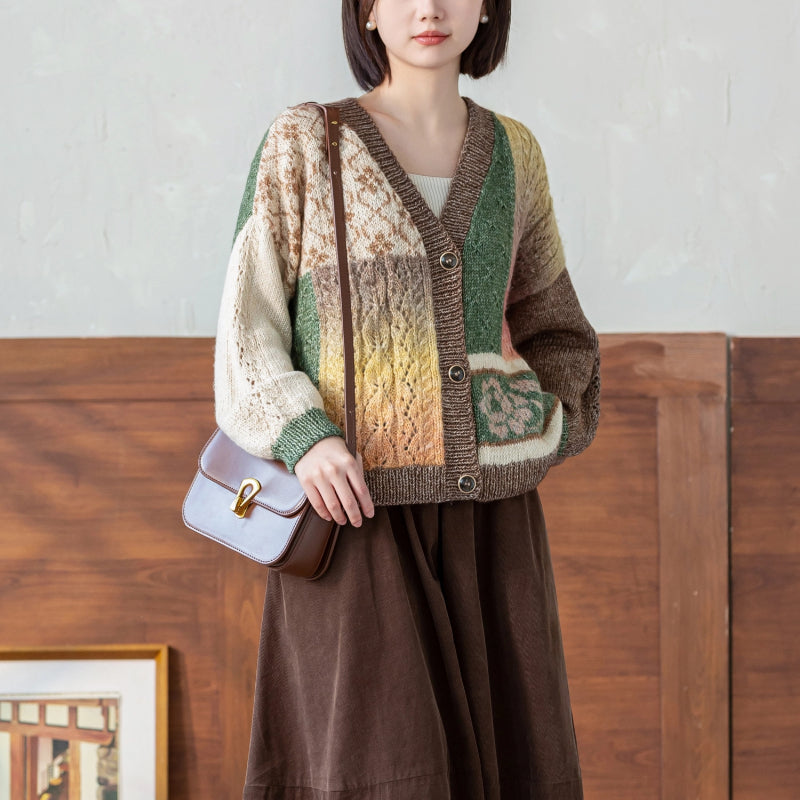 Fall Haze Cardigan Knit Pattern