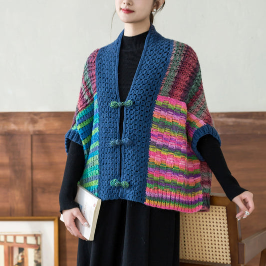 Modèle de châle Fusheng au crochet