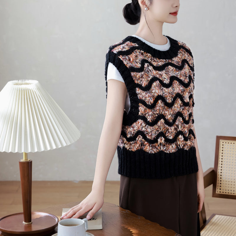 Fenghua Vest Knit Digital Pattern