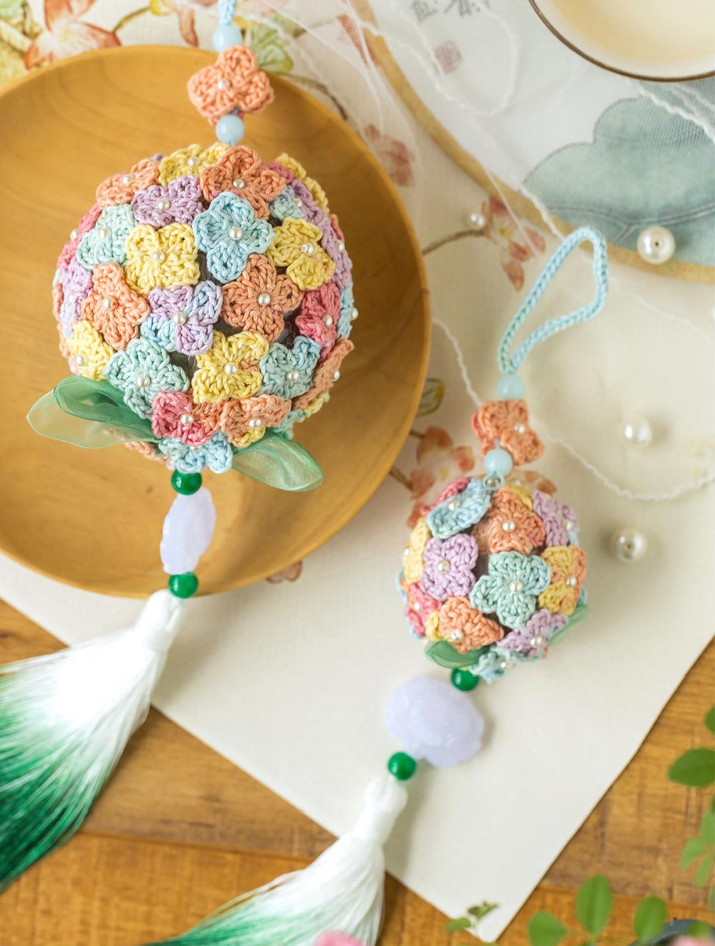 Linglong Sachet Crochet Pattern