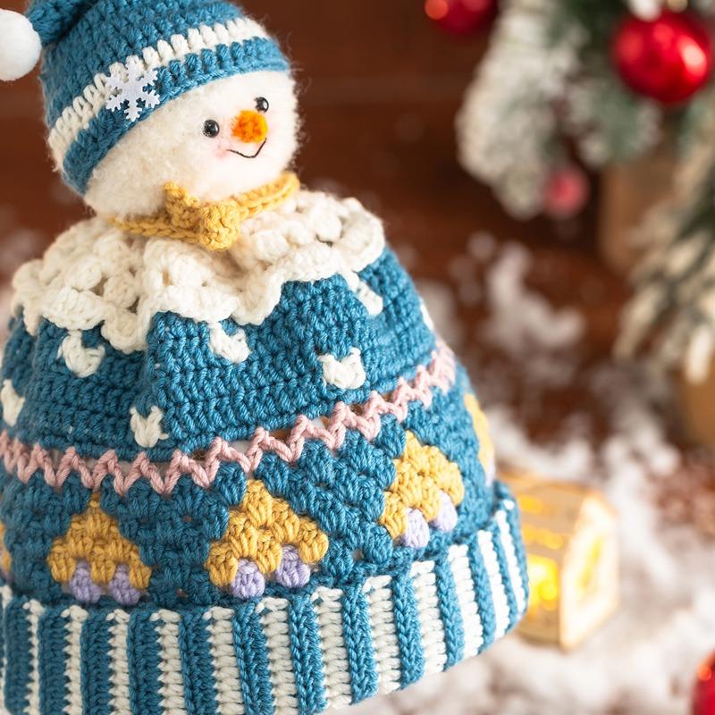 Snowman Winter Set Crochet Yarn Kit | Susan's Family