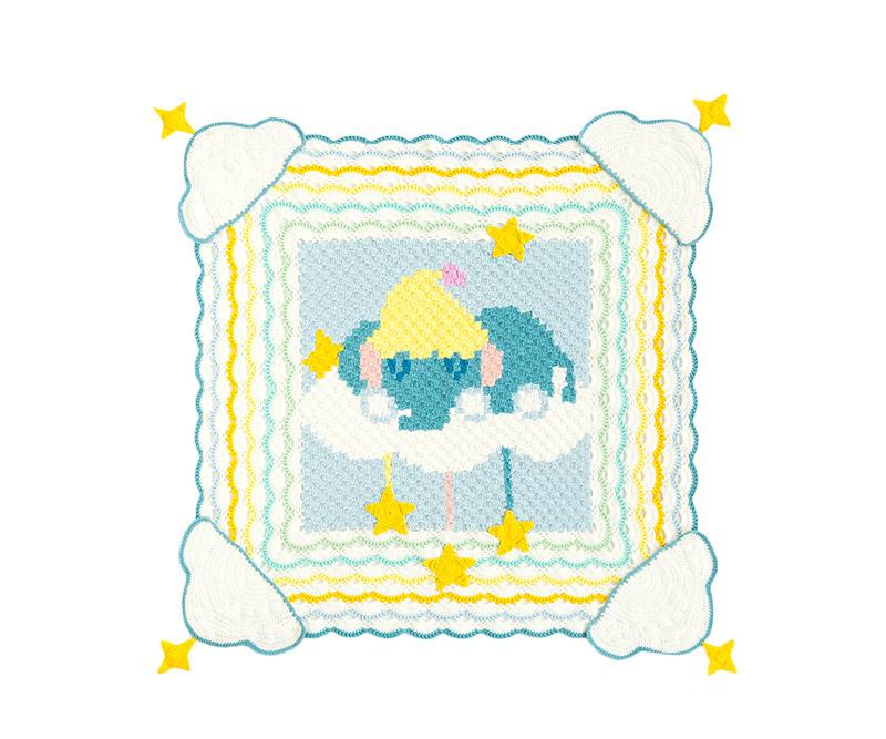 Animals in Dream Blanket Crochet Digital Pattern