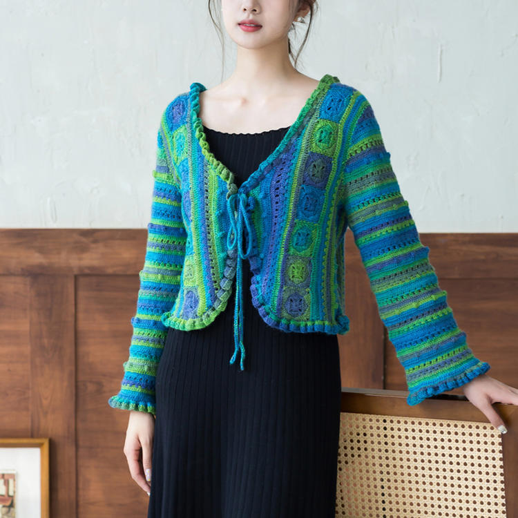 Blossom Season Cardigan Crochet Digital Pattern